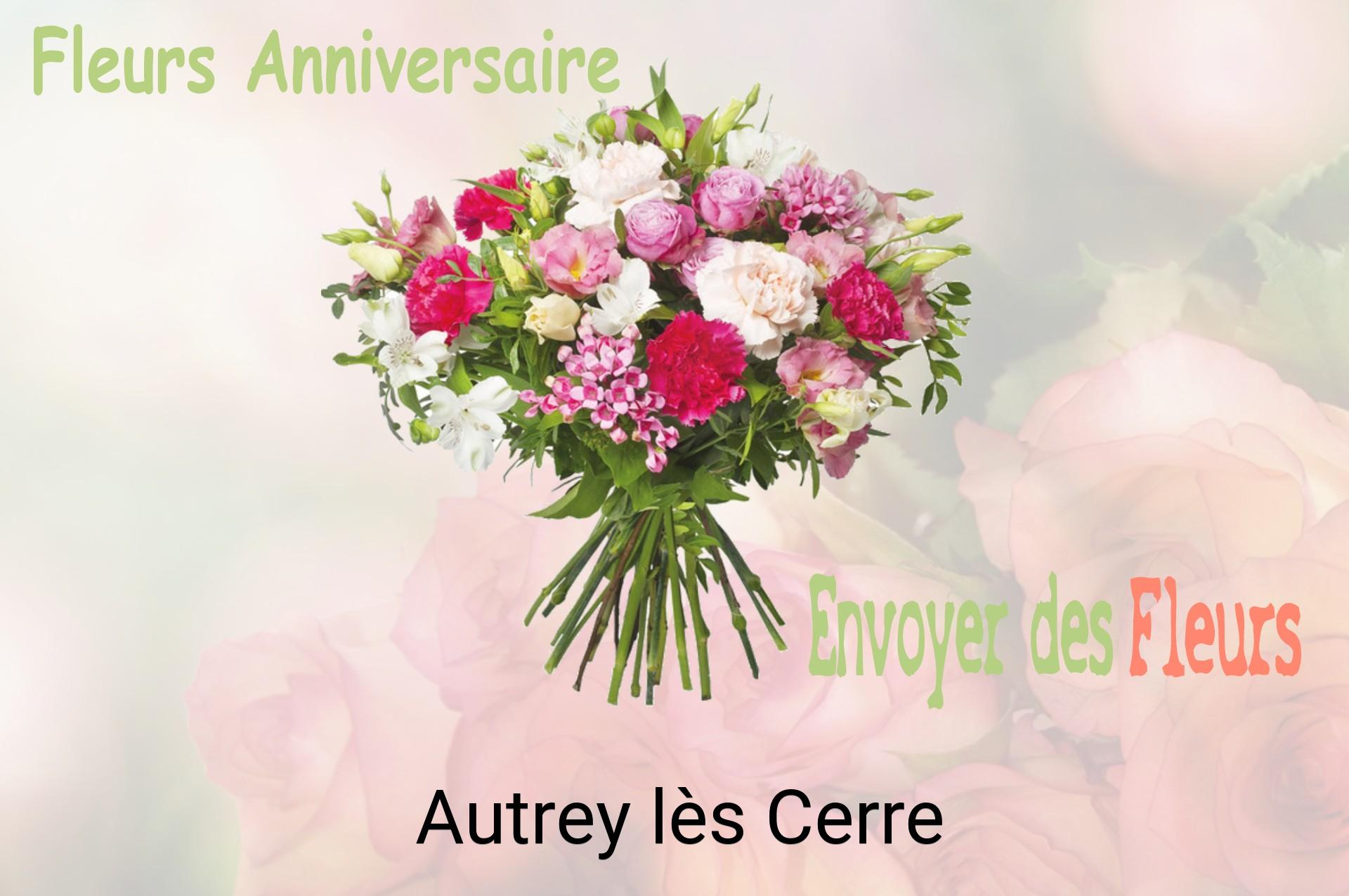 Bouquet de fleurs d’anniversaire livré à Autrey-lès-Cerre